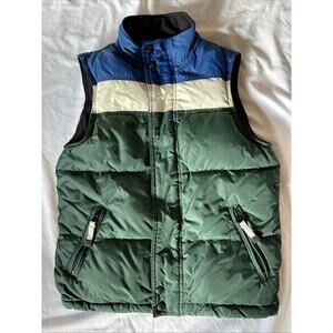 Gap Kids Puffer Vest Utility Boys Size 5 Zip Warm Snow Ski Snowboard Winter